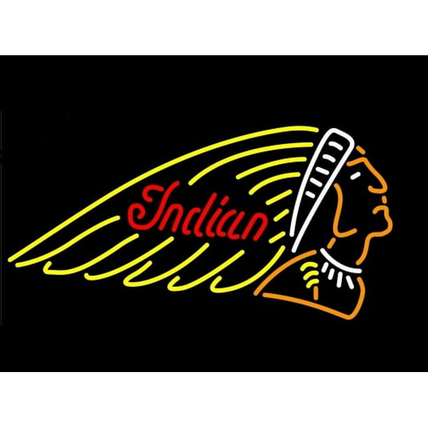 Indian motorcycle man cave flag home decor ideas bar banner wall hanging MC sign